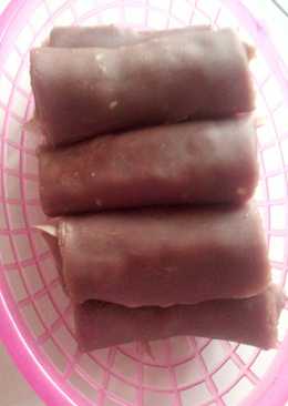 Dadar gulung pisang kukus