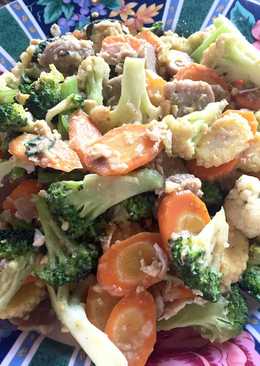 Capcay Goreng Bakso