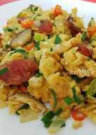 Orek Telur Lapchiong & Jamur