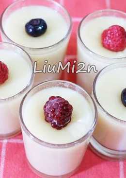 Pudding Soy Bean (puding susu kedelai)