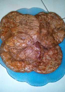 Kue lumpur pisang coklat ala ala