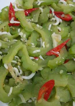 Tumis pare teri asin