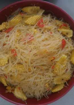 Bihun goreng saus BBQ