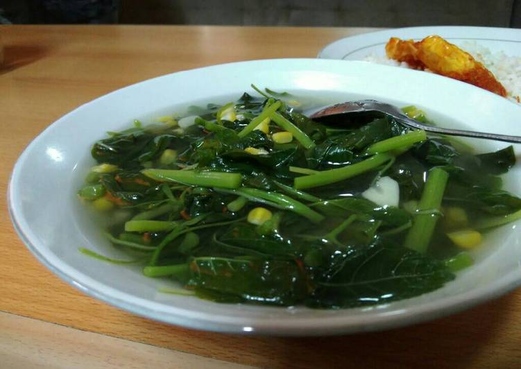 resep makanan Sayur Bayam - 100% Indonesia