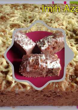 Bolu pisang kismis keju kukus