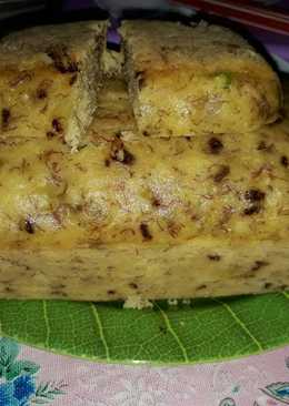 Bolu pisang kukus keju meisis