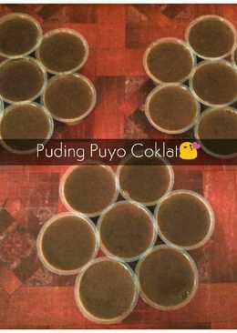 Puding Puyo/Puding Sedot Coklat