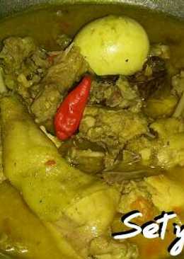 Kare ayam telor bumbu bali