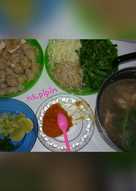 2. Bakso oats ayam udang sayur simple