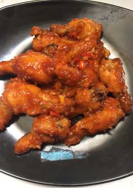 Sayap ayam bawang putih