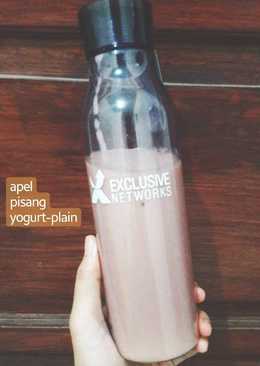 Jus Apel-Pisang-Yogurt