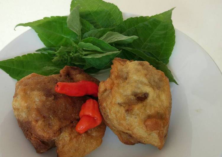 resep Tahu Kipas (tahu isi versi seafood)