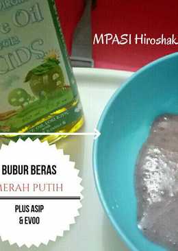 Bubur beras merah putih