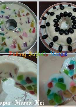 Puding Susu Yoghurt Leci