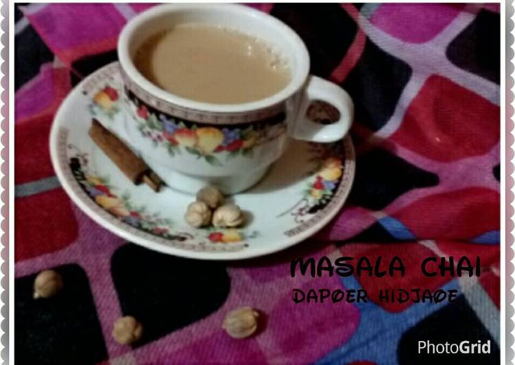 resep masakan Masala Chai (teh masala)