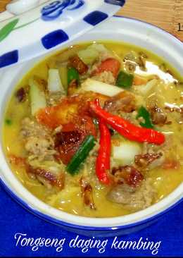 Tongseng daging kambing