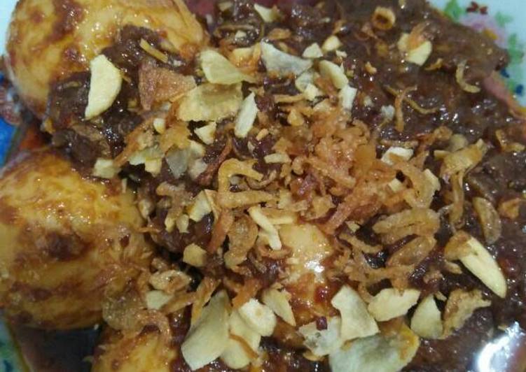 Resep Daging telur masak habang (otentik khas banjar) #rc mei basuki
Dari mey yanie