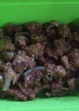 Ayam tepung bumbu teriyaki