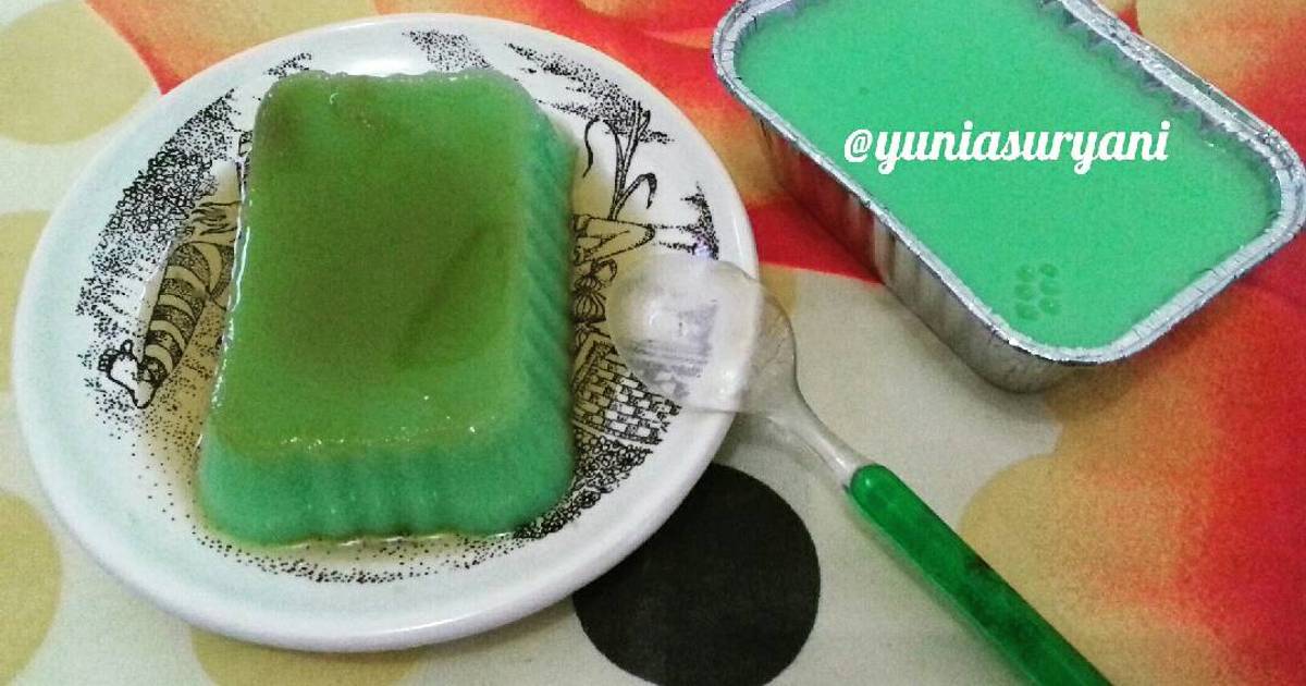  Puding  pandan 734 resep  Cookpad