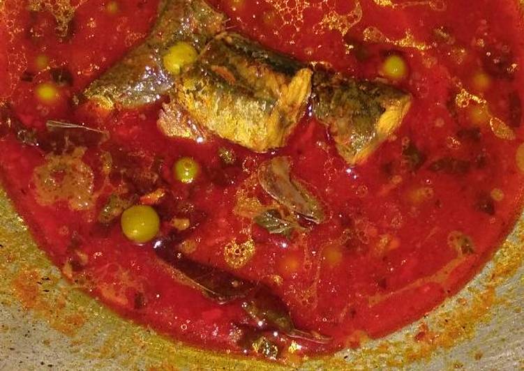 gambar untuk cara membuat Asam Pedas Tongkol daun kesum