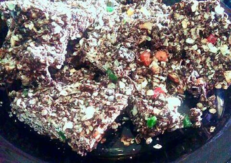 Resep Coklat Oat Bar - dita08