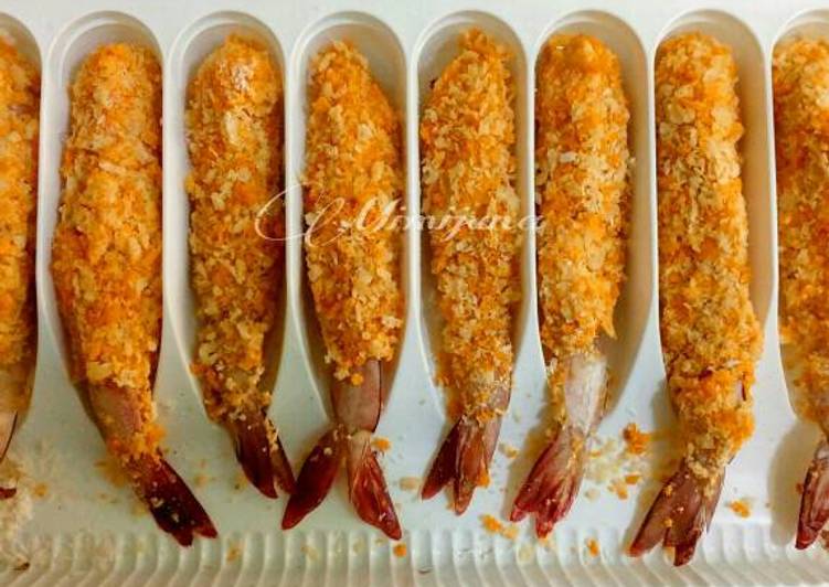 resep lengkap untuk Ebi Furai Frozen Food