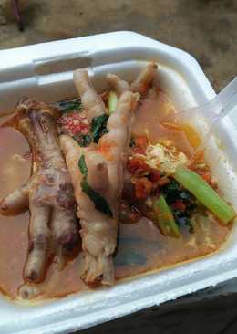 Seblak ceker tulang lunak