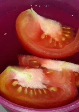 Infused water tomat+Madu kurma