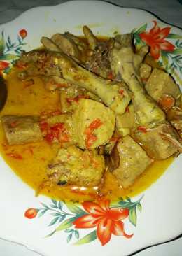 Sayur ndower tempe gembos ceker#bikinramadhanberkesan