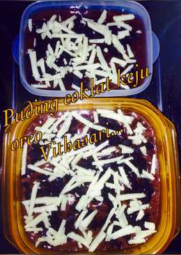 Puding coklat,keju,oreo