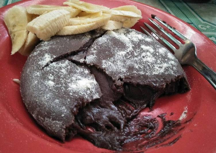 resep lengkap untuk Choco Lava Cake