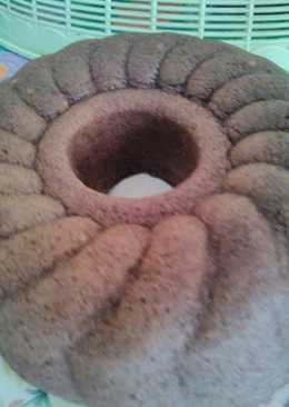 Bolu putel pisang coklat