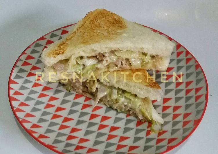 gambar untuk resep makanan Isian tuna sandwich