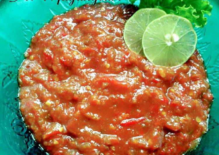 resep Sambal ayam penyet