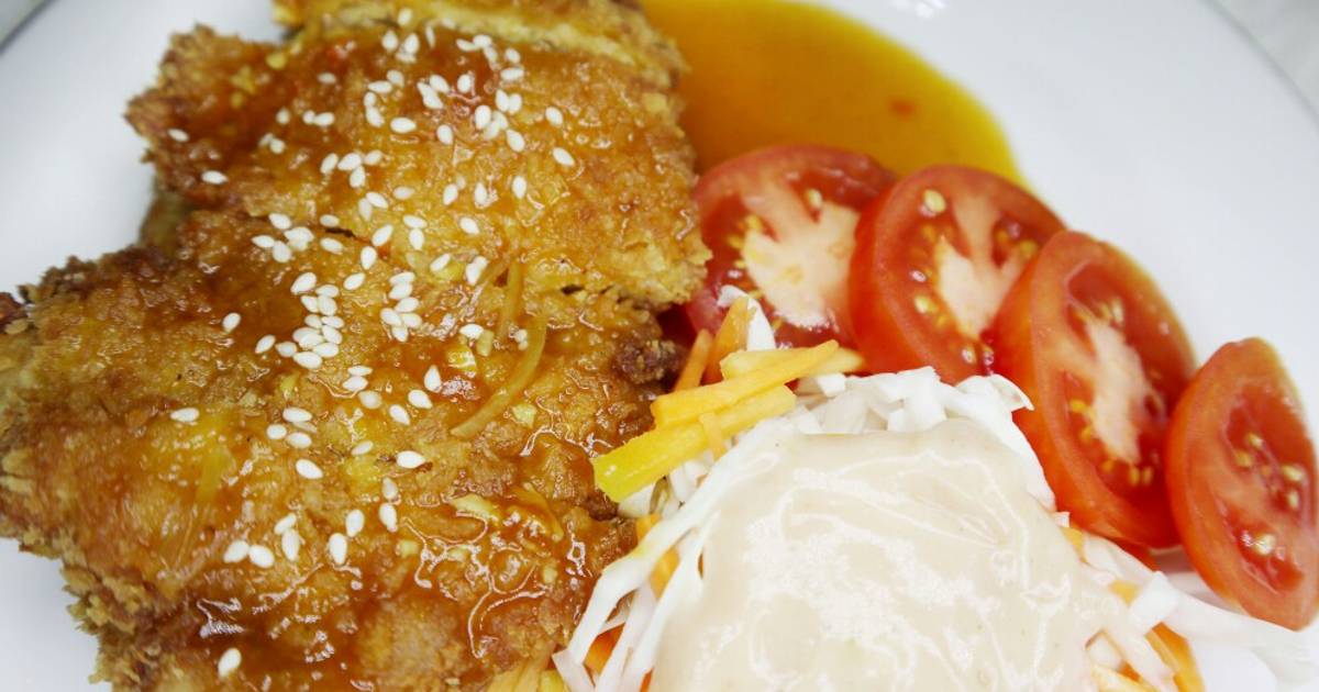 39 resep chicken katsu hokben enak dan sederhana - Cookpad