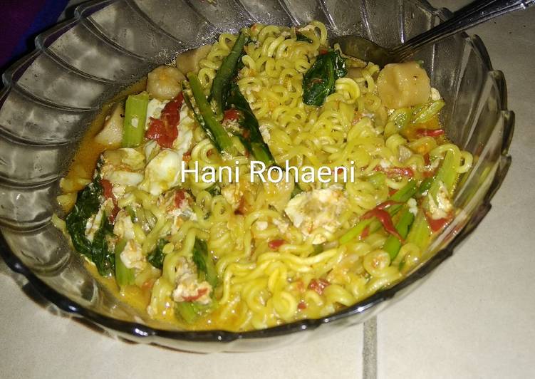 resep Mie rebus setan simpel