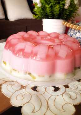 Puding Strawberry-Kiwi Milky
