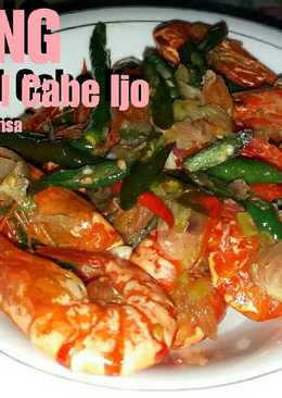 Udang sambal cabe ijo