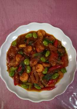 Udang saos kecap