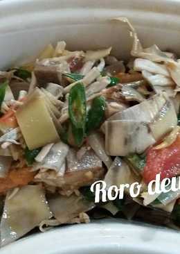 *Tumis Jantung Pisang*