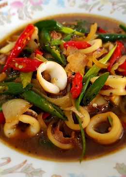 Cumi Saus Lada Hitam