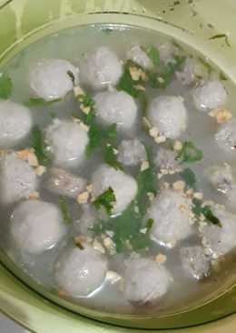 Bakso sapi kuah simple