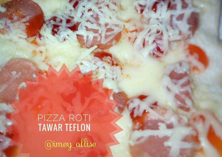 gambar untuk cara membuat Pizza Roti Tawar Teflon