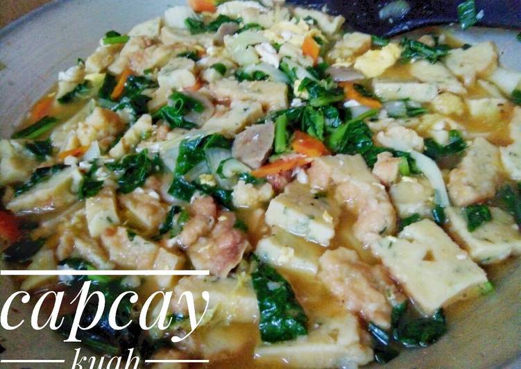 Resep Capcay kuah kekian palsu #PR_capcay Karya Nur Erma