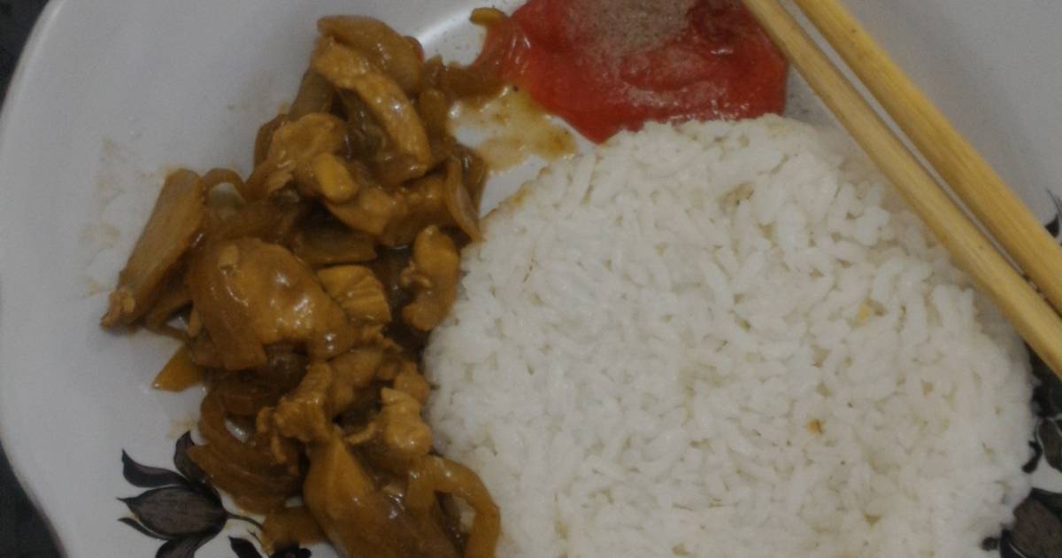 Resep Chicken teriyaki ala hokben ala Liesthea