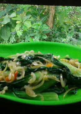 Tumis pokcoy(sawi daging)