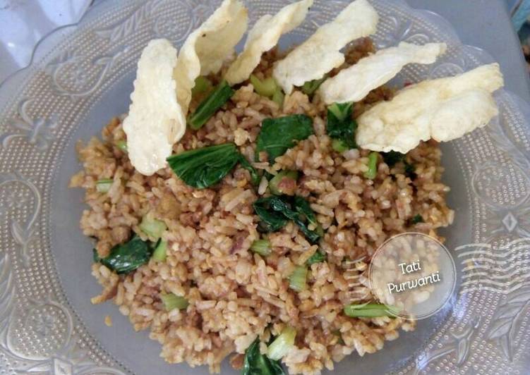 Resep Nasgor Cumi Ikan Asin Kiriman dari Tati Purwanti