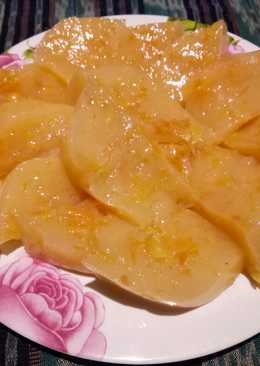 Puding jambu asinan pepaya