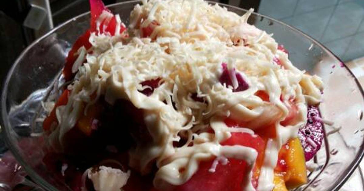  Salad  buah  keju  173 resep  Cookpad