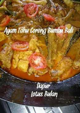 Ayam Tahu Goreng Bumbu Bali